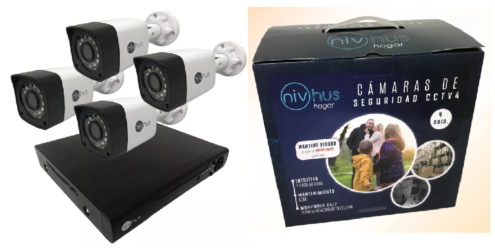 KIT CAMARAS X4 NIVHUS
