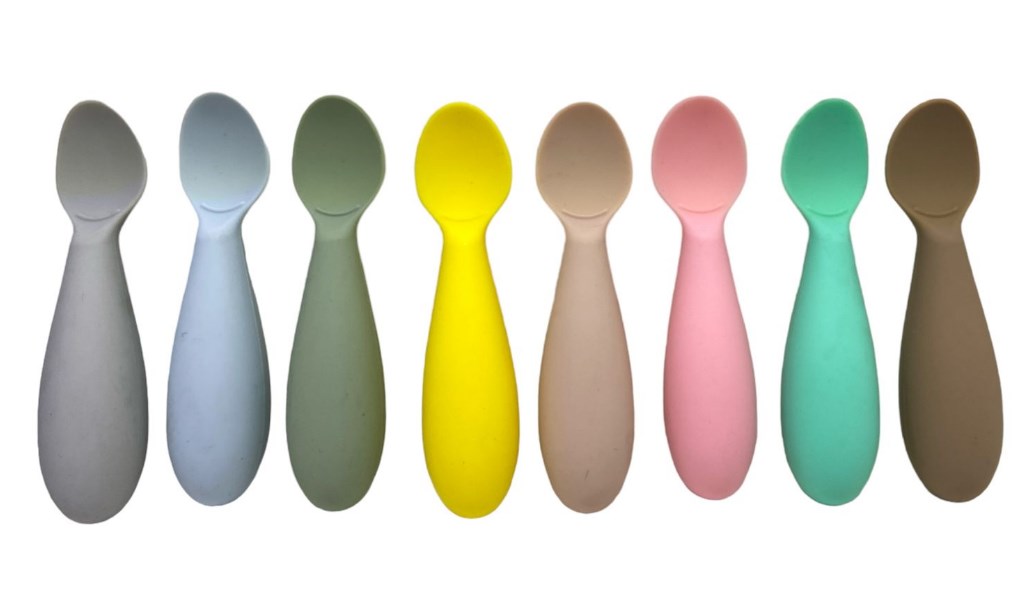 CUCHARAS SILICONA P BEBE! - - - -