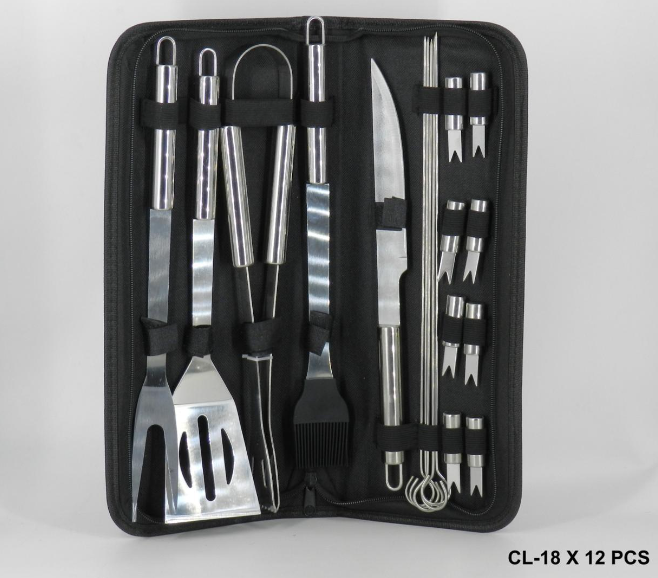 SET ASADO 18 PCS