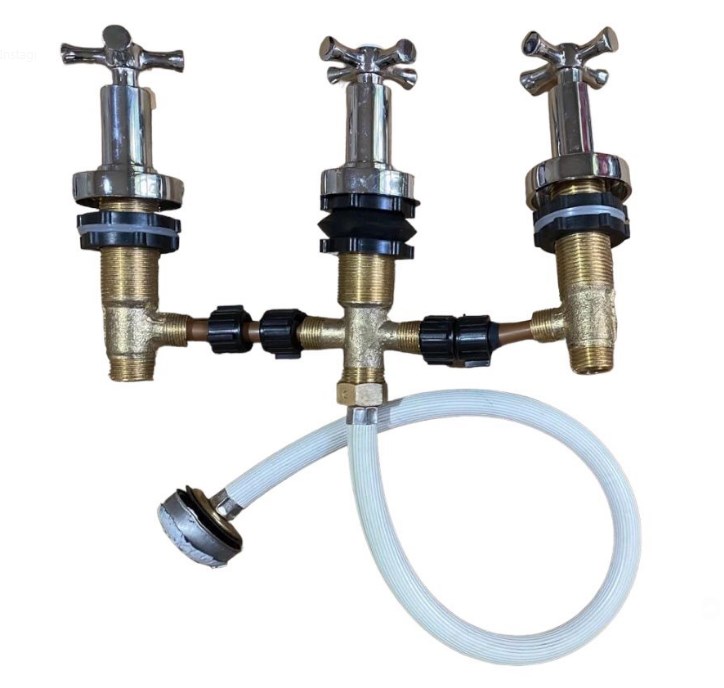 GRIFERIA NACIONAL RU-7 BIDET CRUZ -