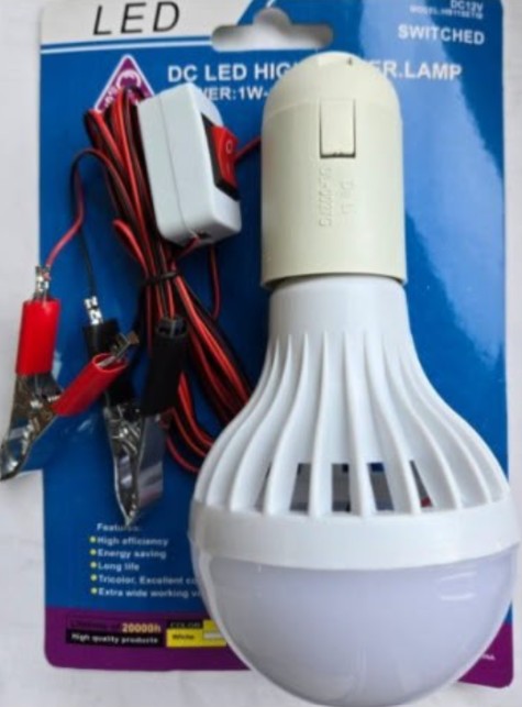 LAMPARA BOMBITA 12V 9W BATERIA AUTO
