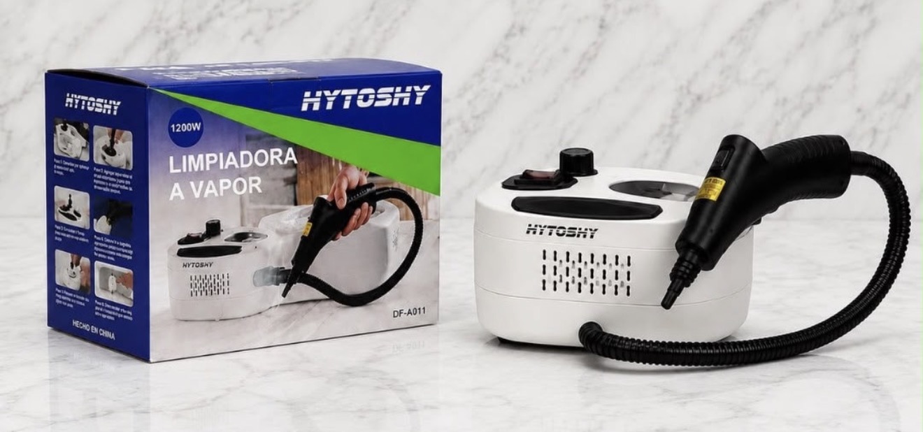 LIMPIADORA A VAPOR HYTOSHY !