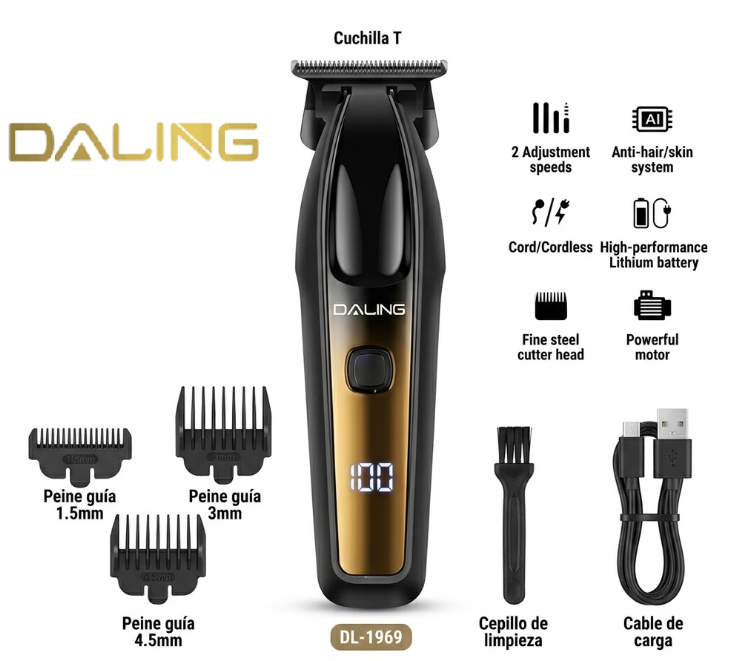 CORTA PELO DALING VISOR