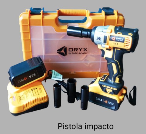 PISTOLA DE IMPACTO ORYX 2 BATERIAS