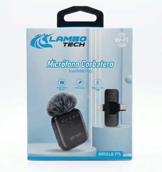 MICROFONOS X1 CORBATERO PELUDO 2 FICHAS