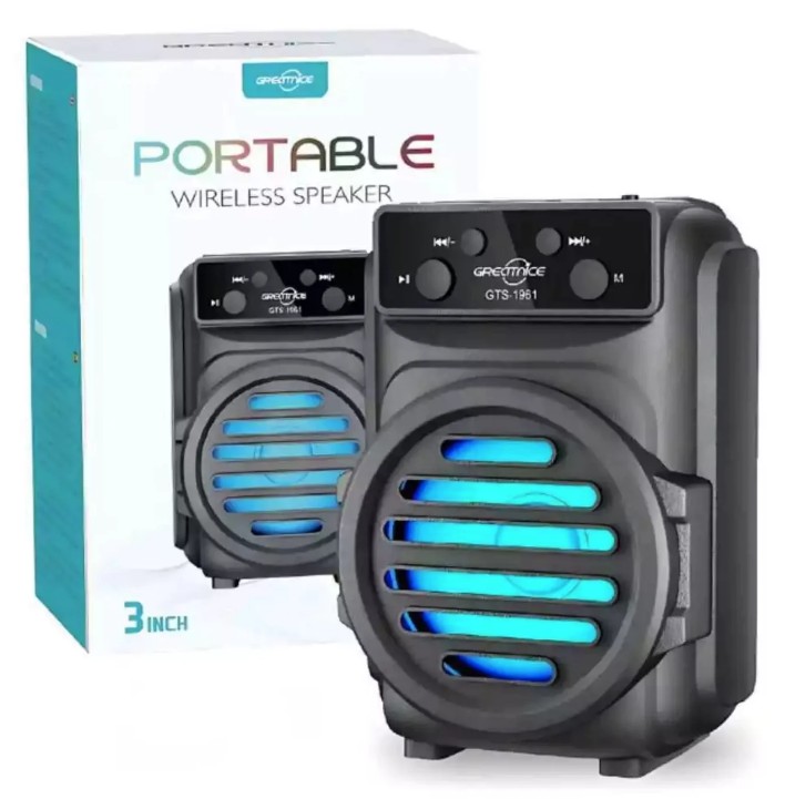 PARLANTE 3 PULG PORTATIL LED