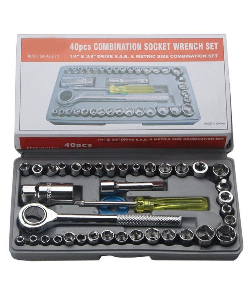 LLAVE TUBO 40PCS !