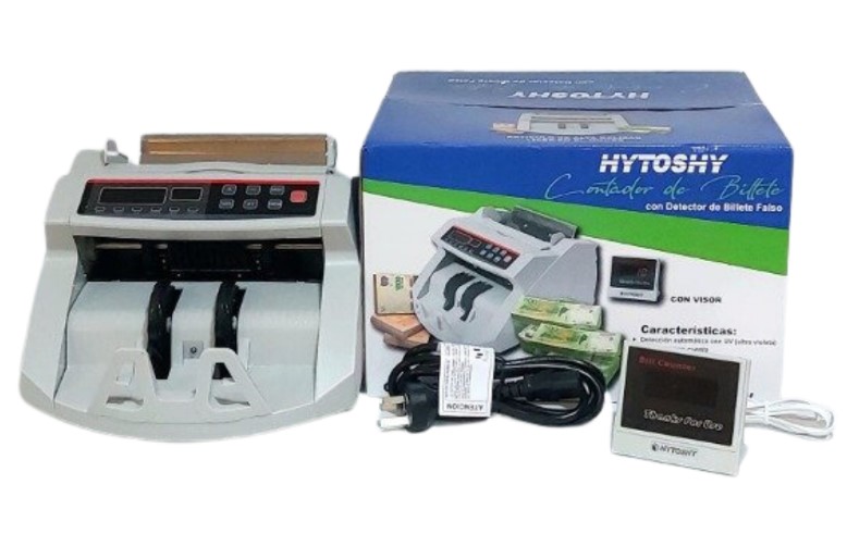 MAQUINA CONTADORA BILLETES HYTOSHY GM-009 -