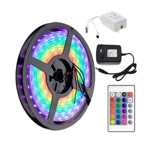 TIRA LED RGB 5050 CTROL REMOTO