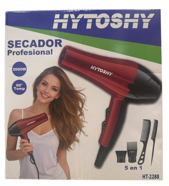 SECADOR DE PELO HYTOSHY 2000W