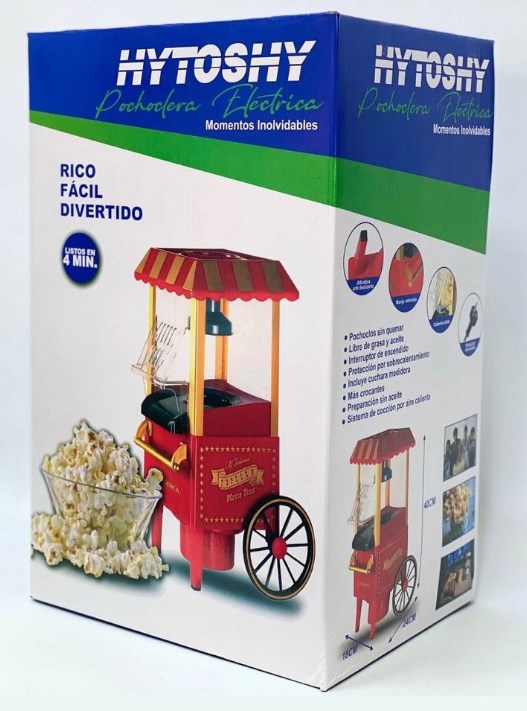 POCHOCLERA HYTOSHY HT-2810 ELECTR POP CORN