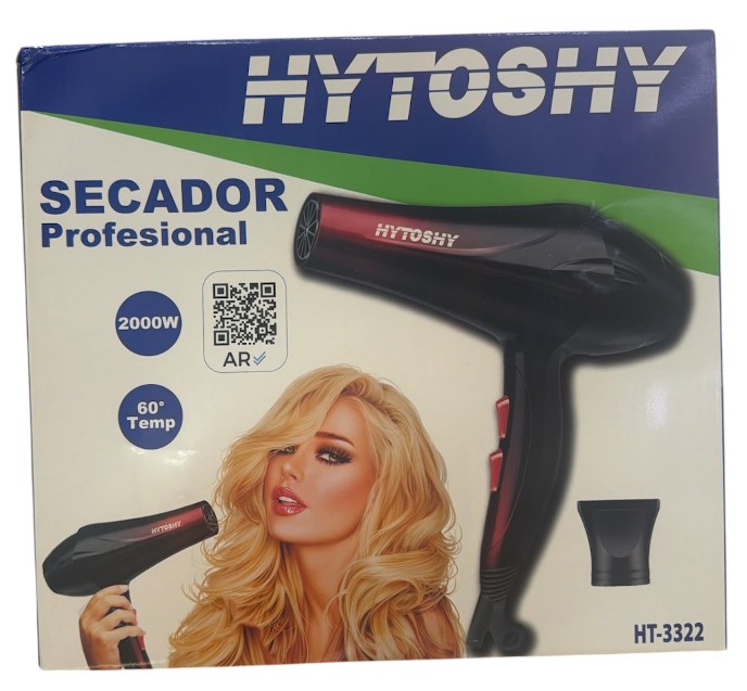 SECADOR DE PELO HYTOSHY 2000W