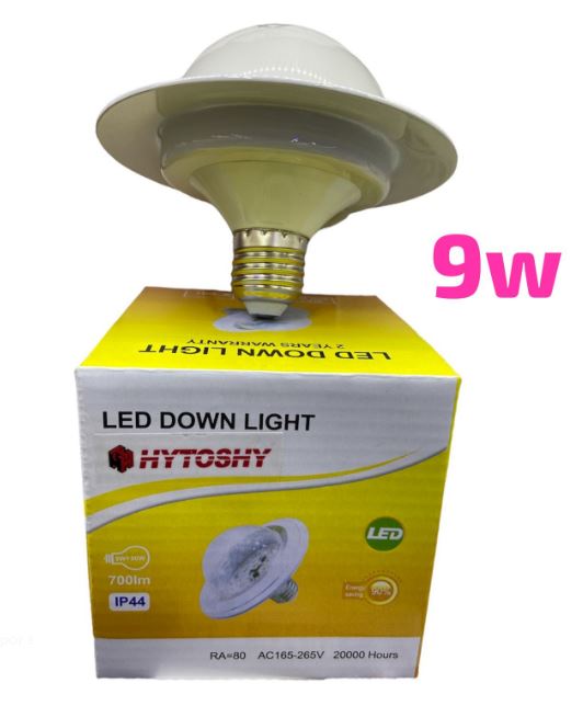LAMPARA LED BLANCA OVNI 9W A ROSCA - BS AS - BS AS