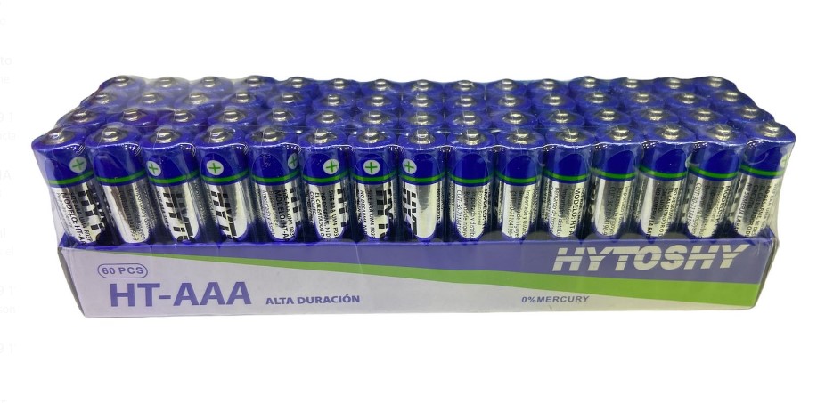 PILAS AAA HYTOSHY (60PCS)