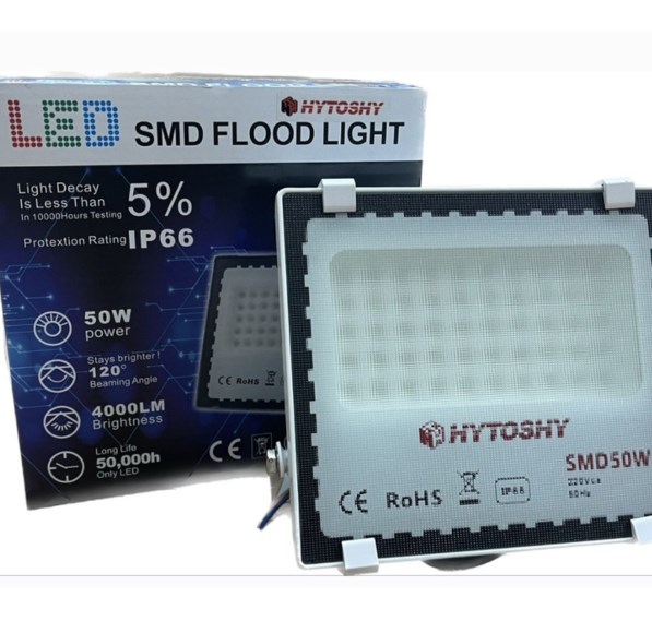 REFLECTOR LED 50W HYTOSHY EXTERIOR ! -