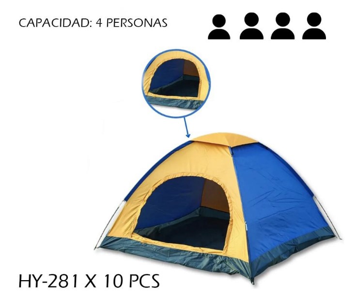CARPA IGLU AUTOMATICA LISA 4 PERSONA !