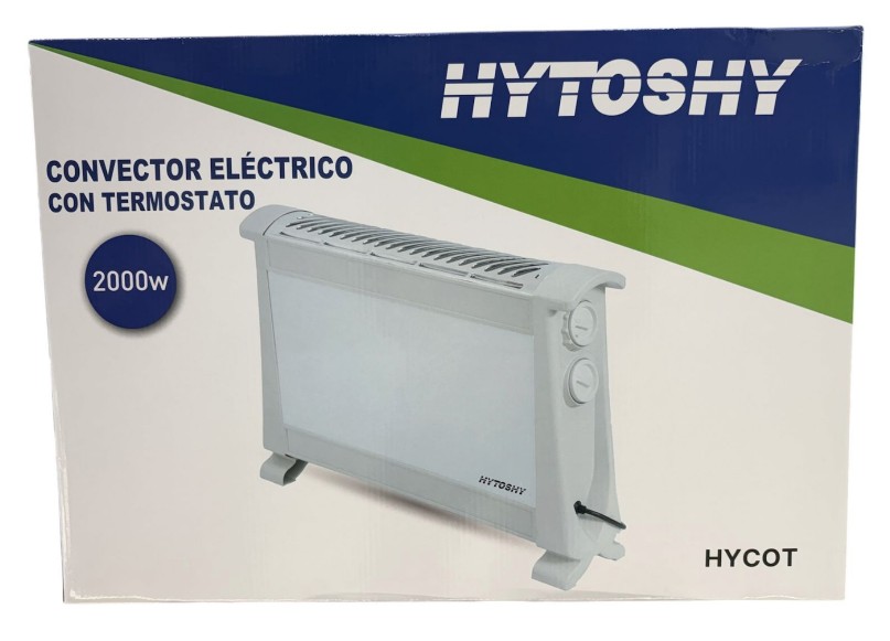 CONVECTOR HYTOSHY 2000W C TERMOSTATO