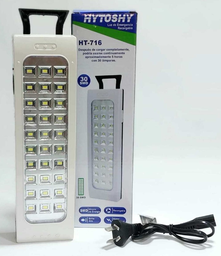 LUZ EMERGENCIA 30 LEDS HT-716
