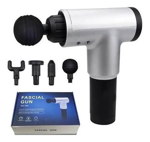 PISTOLA MASAJEADORA GRANDE 6904 RECBLE USB ACCS