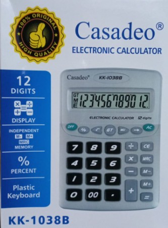 CALCULADORA CASADEO KK-1038B -