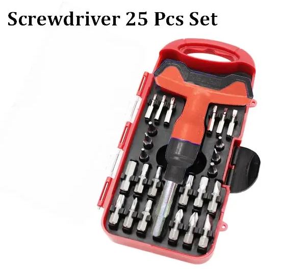 SET DESTORNILLADOR 25PCS C ESTUCHE 127 - BS AS - B