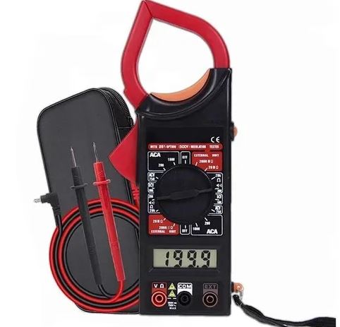 PINZA AMPEROMETRICA DIGITAL ESTUCHE DT266