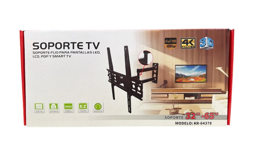 SOPORTE TV MOVIL 32 A 65 PULGADAS