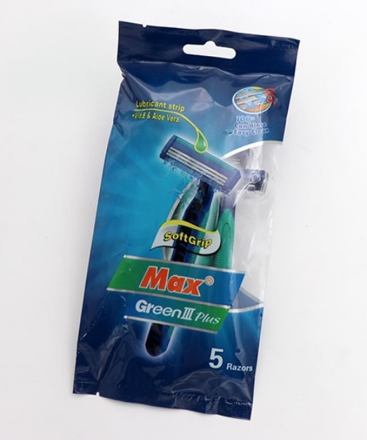 AFEITADORA BOLSA MAX 5PCS !