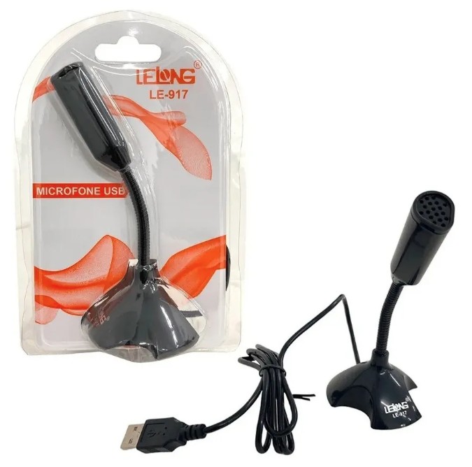 MICROFONO DE ESCRITORIO FICHA USB