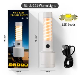 LINTERNA ESPIRAL LUMINOSO - - -