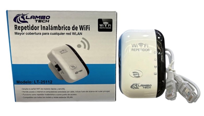 REPETIDOR WIFI LAMBO CAJA
