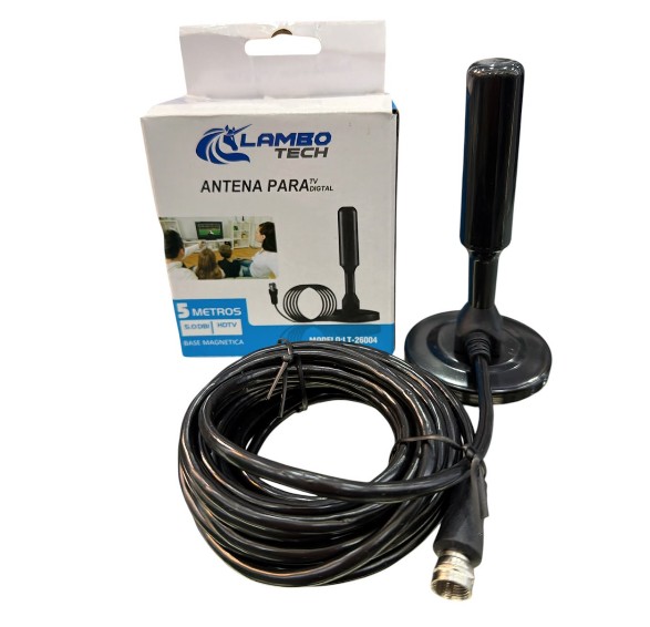 ANTENA HDTV LAMBO DIGITAL CAJA