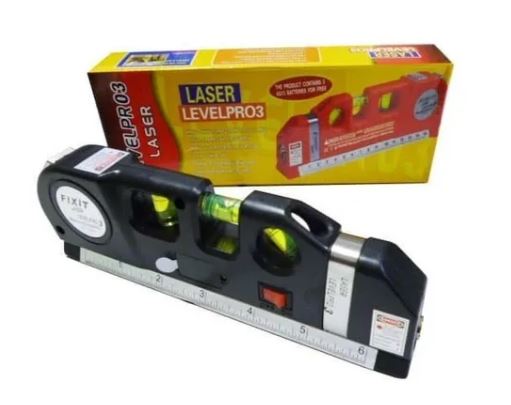 NIVEL DIGITAL LASER ROJO C CINTA LT-11 !