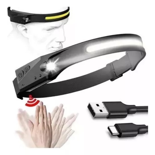 LINTERNA MINERA RECARGAB VINCHA SENSOR