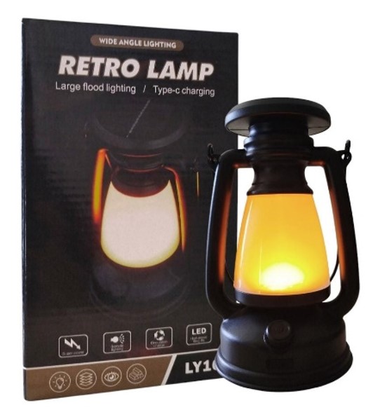 FAROL CAMPING SOLAR LAMPARA