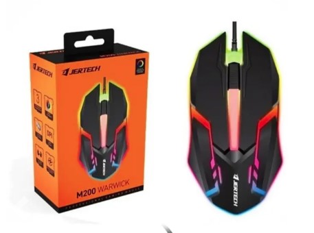MOUSE JERTECH M200 GAMING RGB -