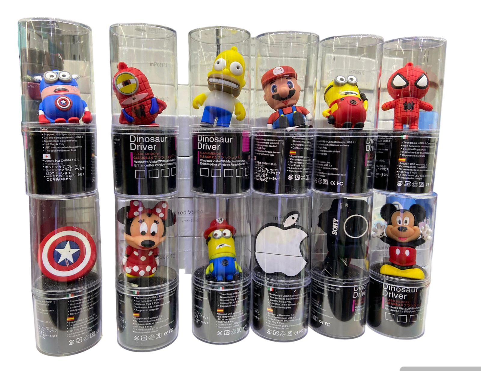 PENDRIVE 8GB PERSONAJES - BS AS - BS AS - BS AS