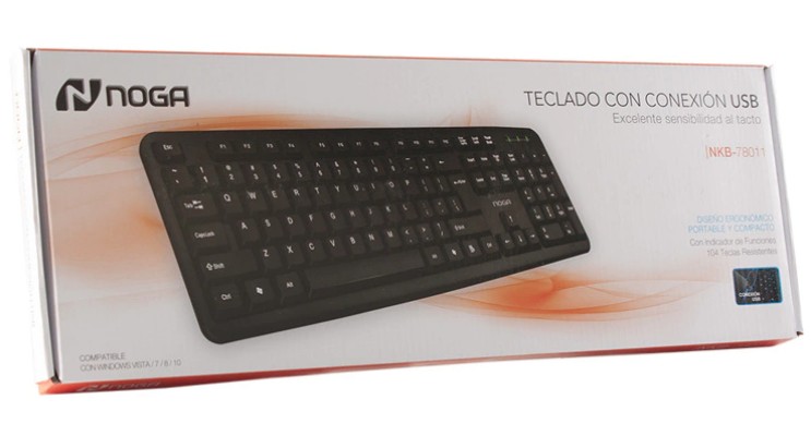 TECLADO NOGA USB