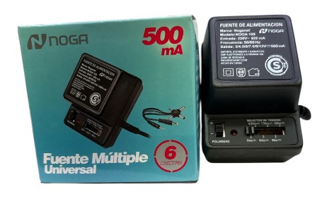 FUENTE NOGA 500MA MULTIPLE