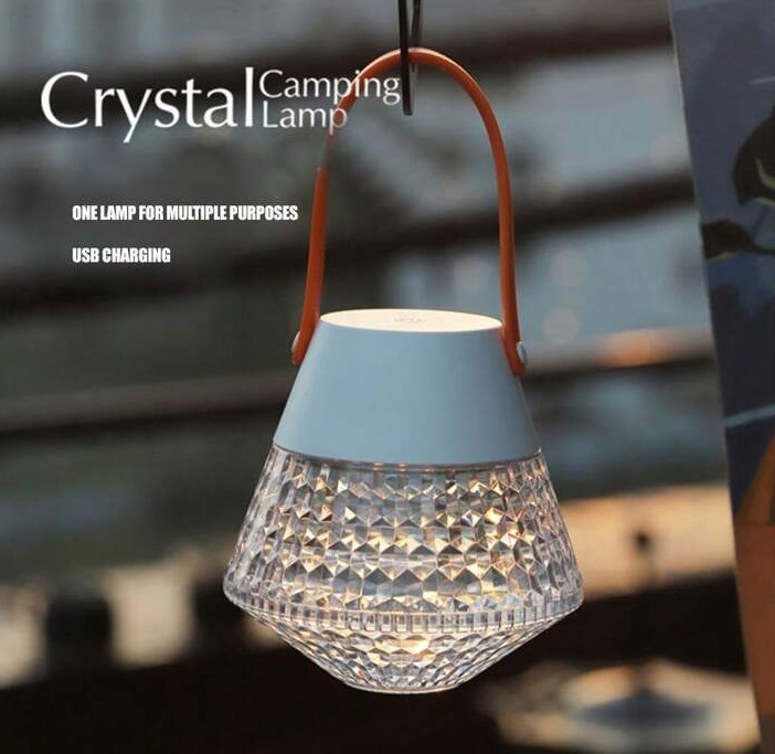 LAMPARA CAMPING CRISTAL RECARGABLE - BS AS - BS AS