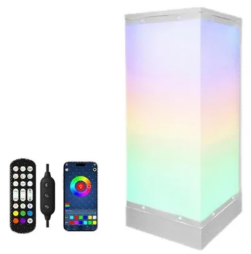 LAMPARA CUADRADA LED USB C CTROL BT