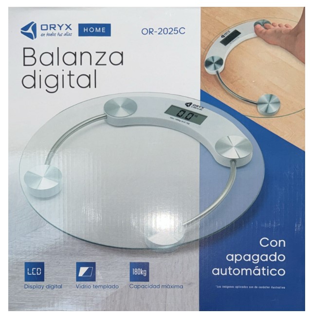 BALANZA PERSONAL ORYX REDONDA!