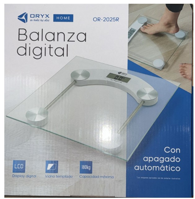 BALANZA PERSONAL ORYX CUADRADA!