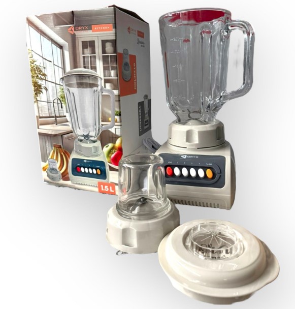 LICUADORA ORYX VIDRIO 1.5L MOLINILLO 500W !