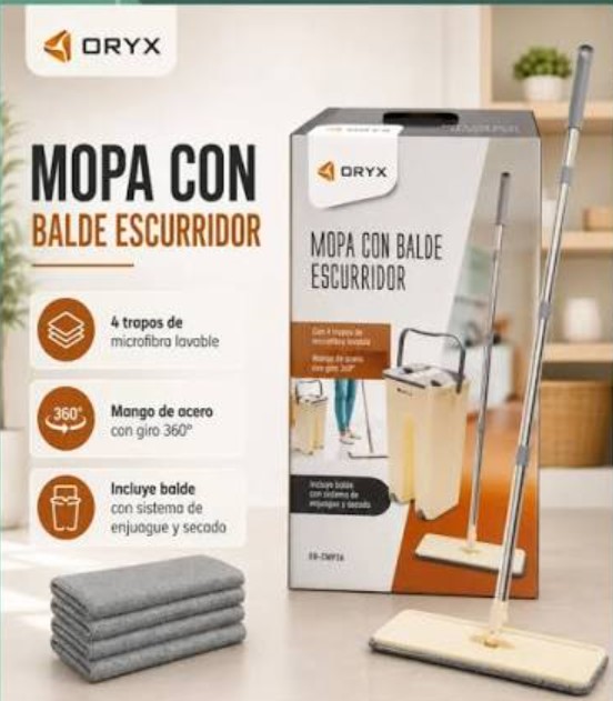 MOPA BALDE CUADRADO ORYX FLAT C 2 RPTOS !