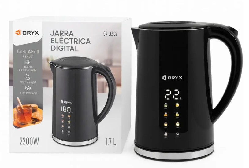 JARRA ELECTRICA 1.7LTS ORYX DIGITAL