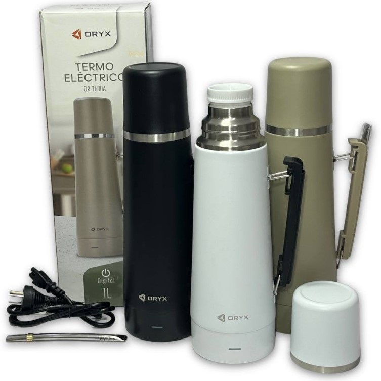 TERMO ELECTRICO ORYX 1L C MATE Y BOMBILLA !