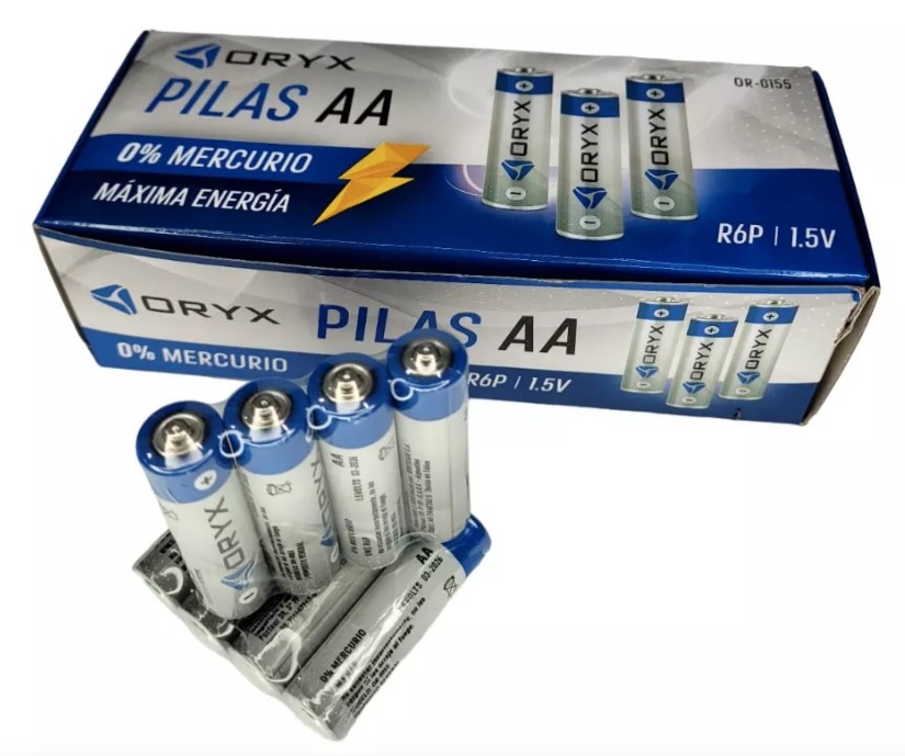 PILAS ORYX AA (60PCS) - BS AS