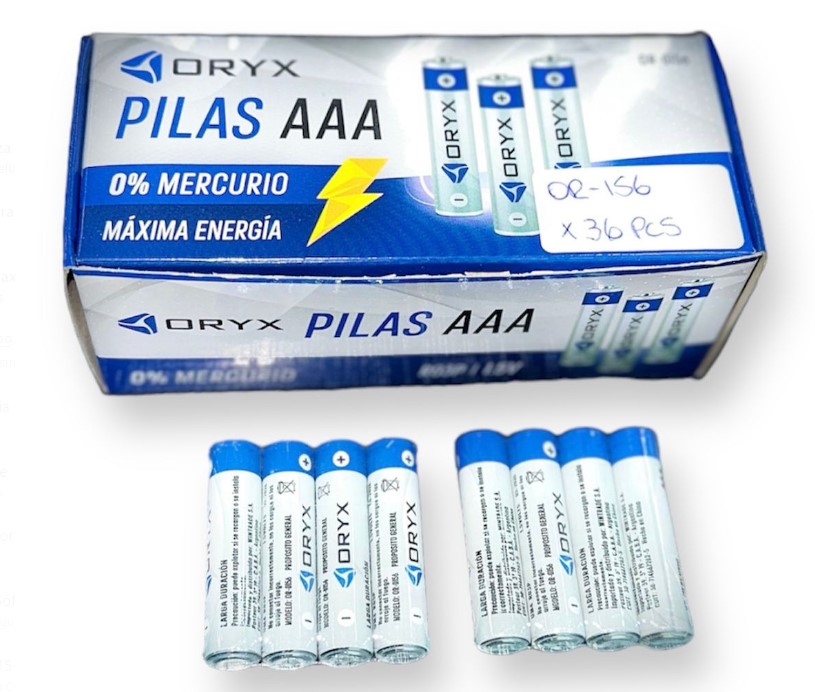 PILAS ORYX AAA (60PCS) - BS AS