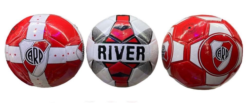PELOTA ROJO BLANCO